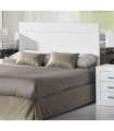 Tête de lit en bois en finition blanche 110 cm (hauteur)160 cm (largeur)