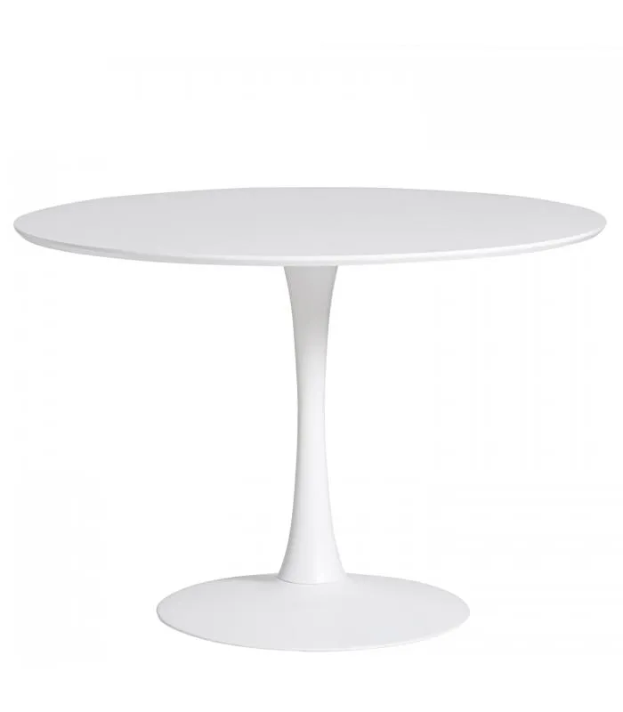 ROUND TABLE. ODA 110 CM WHITE - Image 1