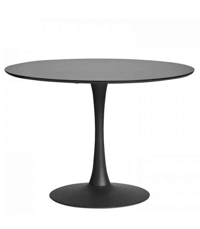 ROUND TABLE. ODA 110 CM BLACK - Image 1
