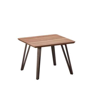Candi corner table in oak/black finish 45 cm(height)60