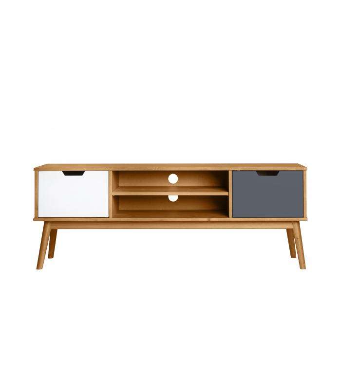 CERA 2P CERA/GRAY T-WHITEMkric Makeric TV FURNITURE