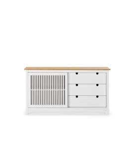 BRUNA SIDEBOARD 1DP CORR/3C CERA/LAVABO BRANCOMkric SIDEBOARD