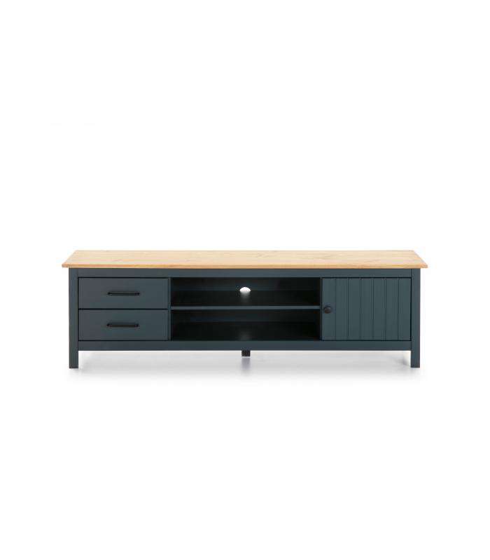 MUEBLE TV MIRANDA 1P2H2C AZUL 7546/CERMkric MUEBLE TV Makeric