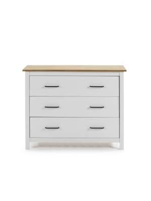 Cómoda Mariana 3 cajones blanca para dormitorio