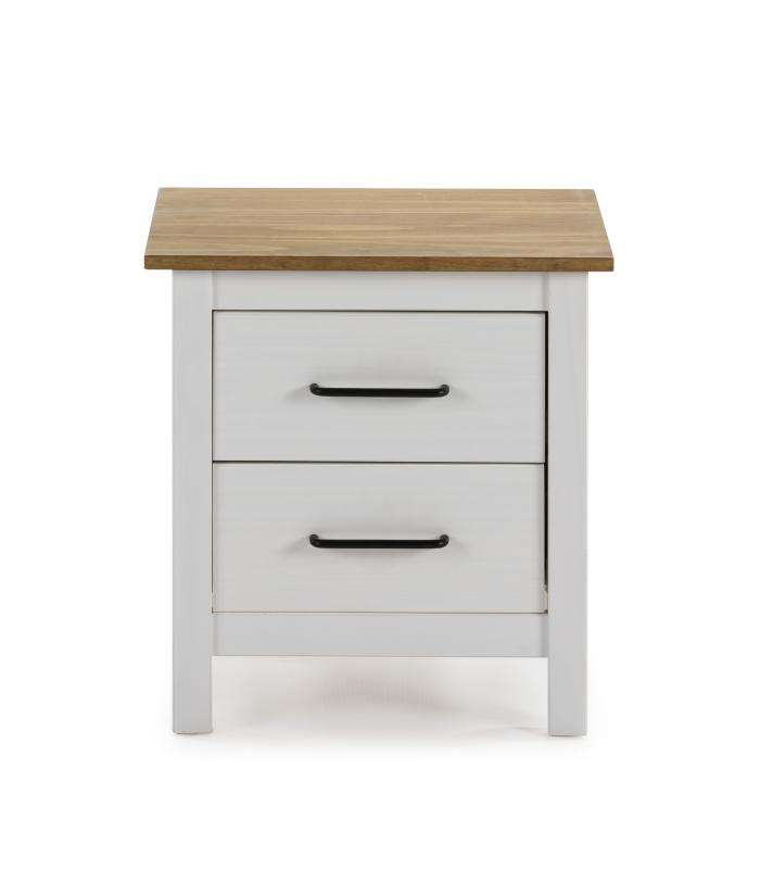 MIRANDA TABLES 2 DRAWERS WHITE/CERAMkric MIRANDA TABLES Makeric