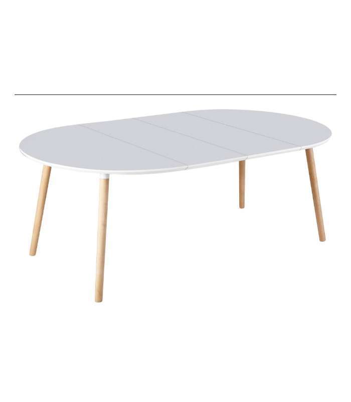 copy of Md-Nordika rectangular table in two white sizes