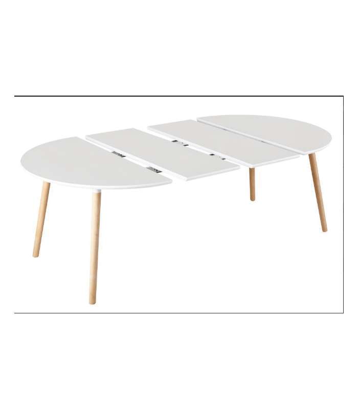 copy of Md-Nordika rectangular table in two white sizes