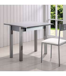 Mesa de cozinha extensível a duas cores à escolha entre 76,5 cm(altura)