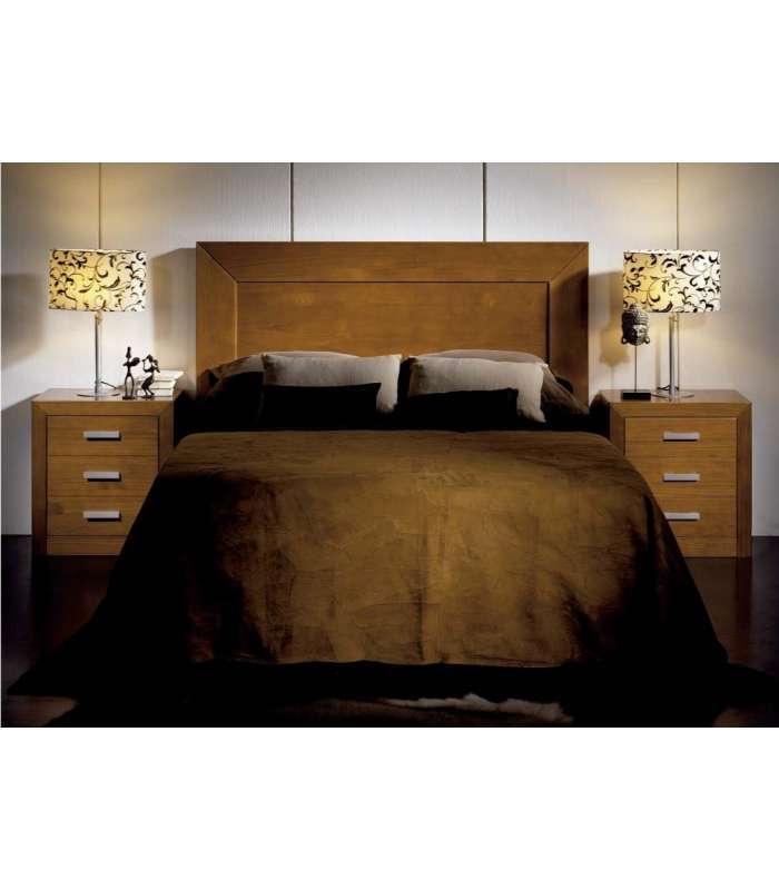 HEADBOARD SET + 2 BEDSIDE TABLES