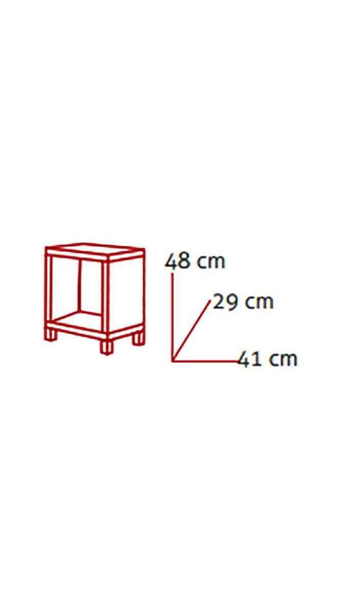 MESITA KUBOX 1*1 VARIOS COLORES
