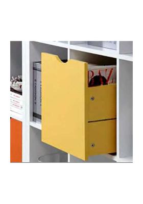 Gavetas Kubox de várias coresKitCloset Prateleiras de armário