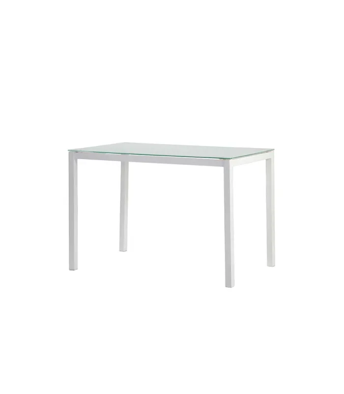 CMC Mesas de salon Mesa de comedor Nuria cristal en acabado