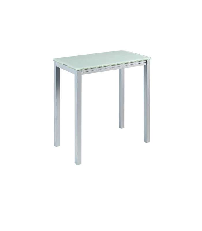 Mesa extensible alta Leiria de 95 (alto) x 95 (largo) x 55/95