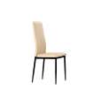Pack 4 cadeiras Valeria em acabamento cappuccino 97 cm(altura)39 cm(largura)41 cm(comprimento)