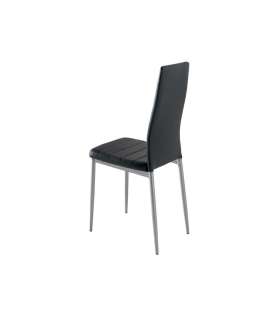Pack 4 Irene chairs in black