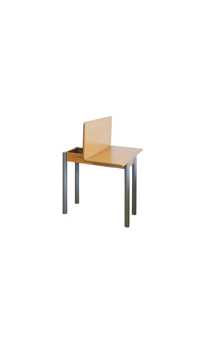 Mesa de cocina Malak, estilo moderno roble 80x40/80 cm