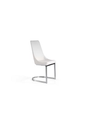 Pack de 2 sillas en color blanco BRENDA 45 x 55 x 97/49 cm