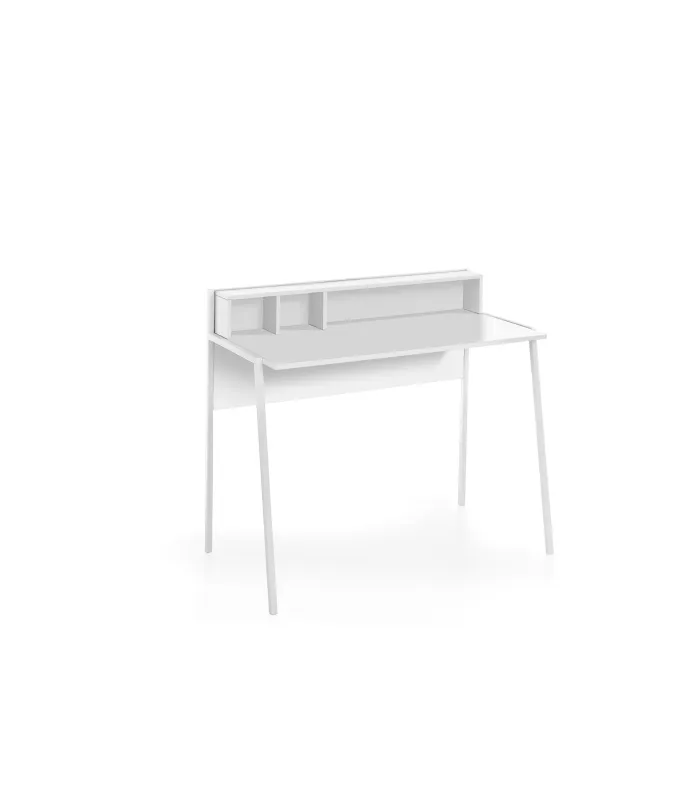 Mesa estudio Mod-Tokio blanca, elegante y funcional