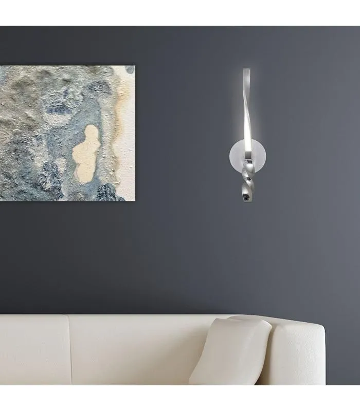 APLIQUE MAR CROMO LED 8W 720LM 4000K