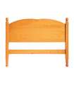 Cabecero para cama de 135 cm Altea en acabado madera maciza de pino color miel 97.5 cm(alto)141.8 cm(ancho).