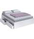 Cama Kendra para colchon de 150x190 con 4 cajones 37