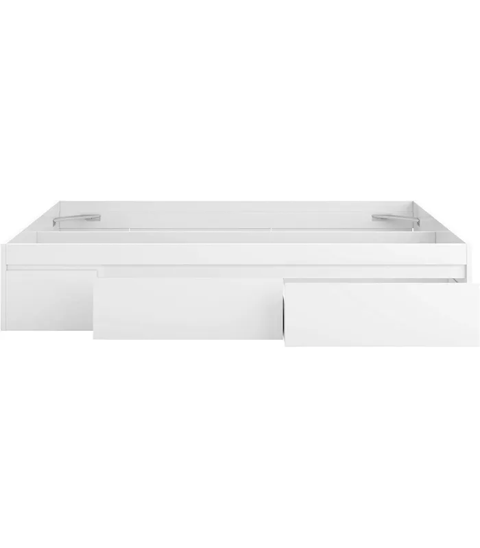 Cama Kendra para colchon de 150x190 con 4 cajones 37