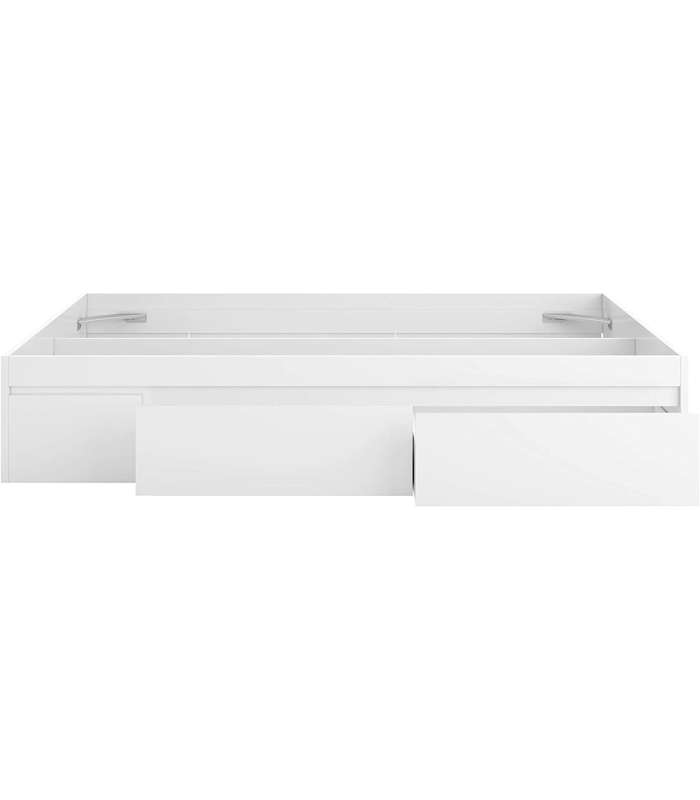 Kendra bed for 150x190 mattresses with 4 drawers at the bottom