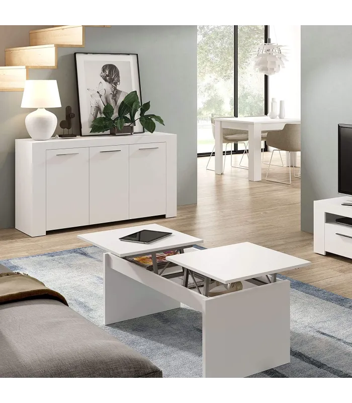 Aparador Buffet Nous Blanco Artik 80x144 cm
