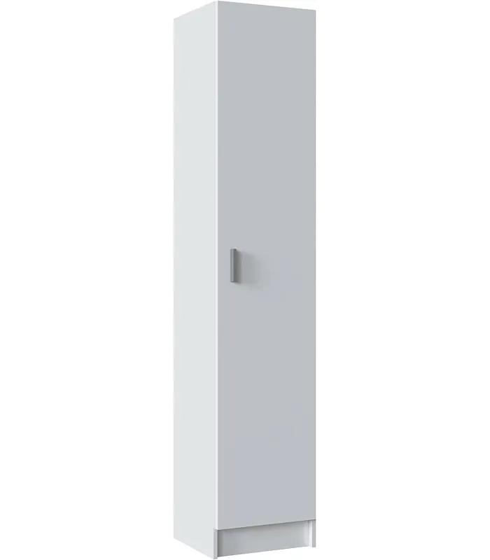 White or oak multipurpose cabinet Use 37 cm wide
