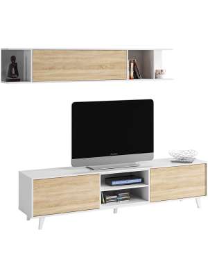 Conjunto de sala Alcontar: elegância e funcionalidade