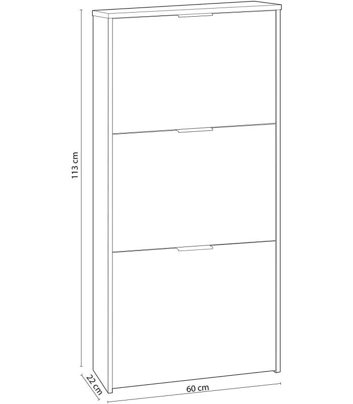 Frs Zapateros Mueble Zapatero 3 trampones Almanzora varios