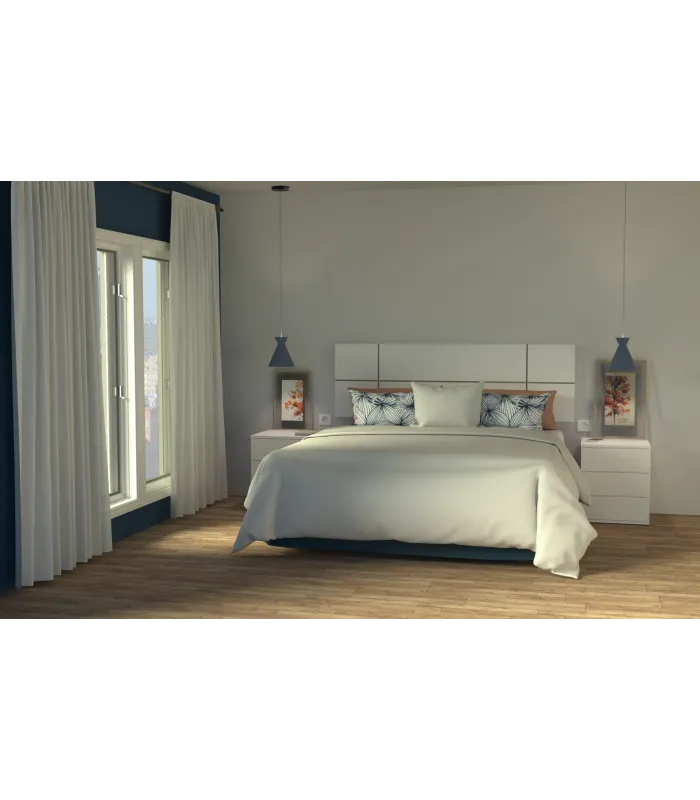 Ptarch Cabeceros Cabecero para cama con acabado Elsa 50