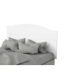 Cabeceira Valentina acabamento branco para cama de 160 cm com altura de 80 cm