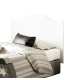 White Valentina headboard for 90 cm bed