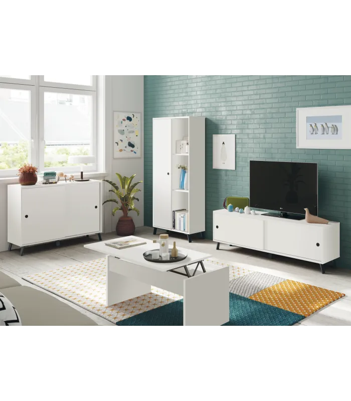 Mesa Elevable en acabado de varios colores 47-58 cm(alto)100