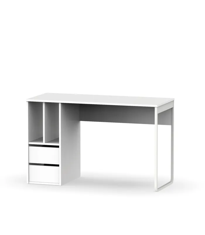 Mesa escritorio Nolita blanco, 74x120x55 cm