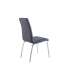 Pack of 2 Milano chairs for living room or kitchen, upholstered