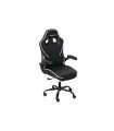 Gamer Warrior cadeira de estúdio ajustável em altura preto 115-125 cm(altura)70 cm(largura)70 cm(comprimento)