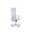 Cadeira de escritório regulável em altura Fluxo de ar em preto ou branco 120/128 cm(altura)65 cm(largura)65 cm(comprimento)