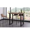 Tabela Top Loft Bar Carvalho Americano/preto 100 cm(alto)120 cm(largura)70 cm(back).