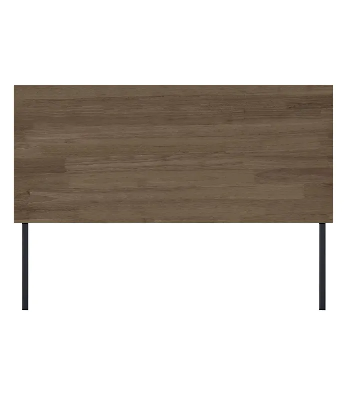 Cabecero juvenil industrial 100x125 cm en roble americano