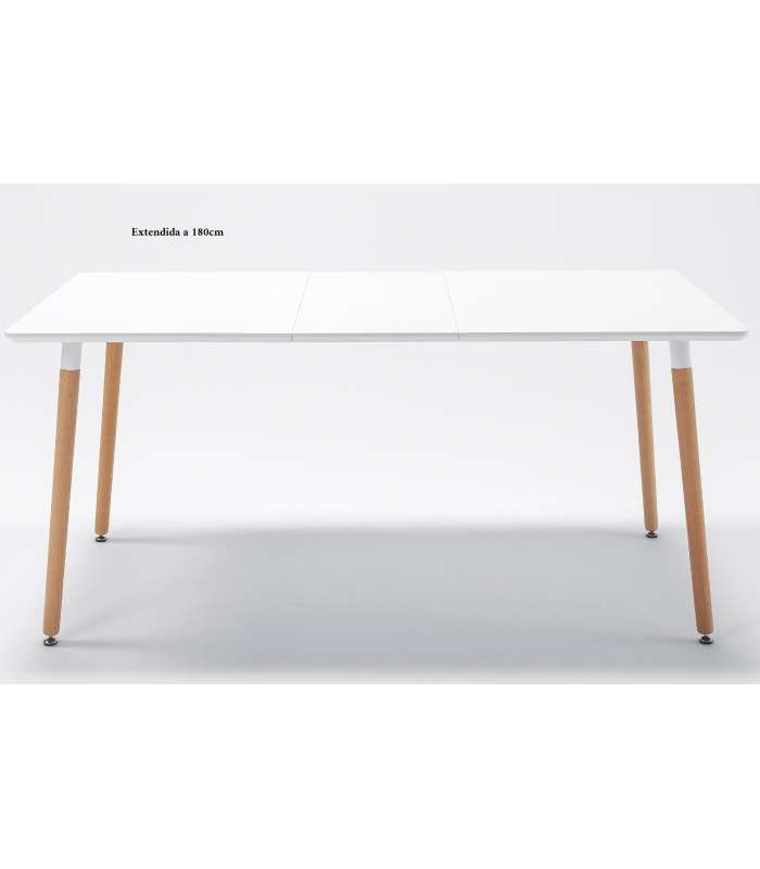 copy of Md-Nordika rectangular table in two white sizes