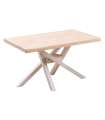 copy of Fixed lounge table Loft in wild oak white or black structure.