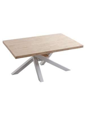 Mesa de jantar Xena 160 cm em carvalho Nordh/white oak