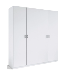 4 portas com dobradiças branco 180 cm(altura)160 cm(largura)50