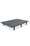 Base tapizada + 6 patas de Hm-Actually tapizado gris 150x190