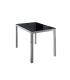 Conjunto cocina mesa y 4 sillas Amelia negro