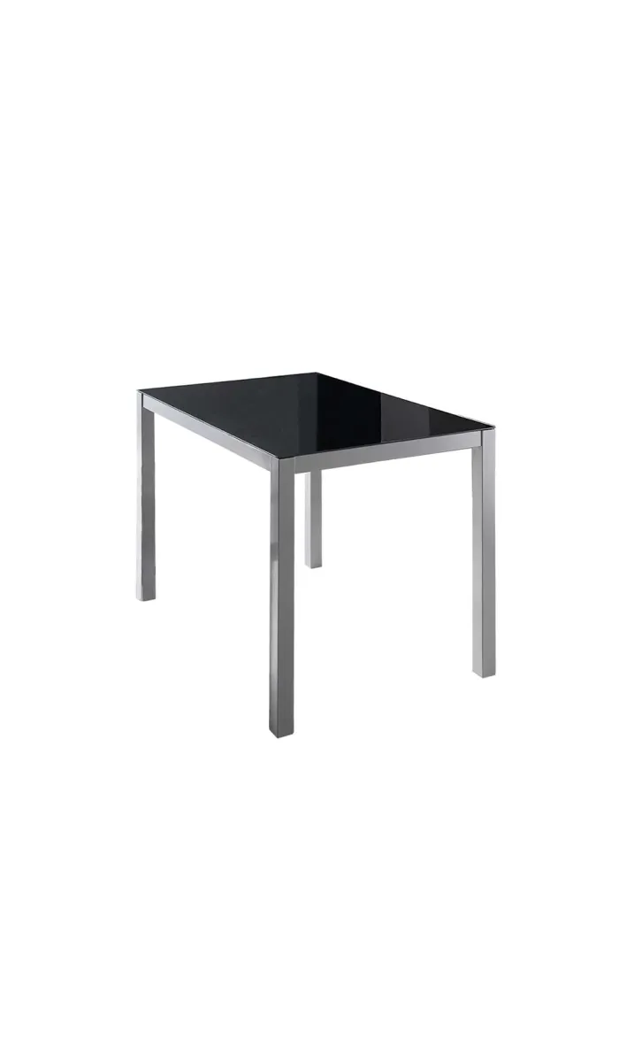 Conjunto cocina mesa y 4 sillas Amelia negro