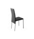 Conjunto cocina mesa y 4 sillas Amelia negro