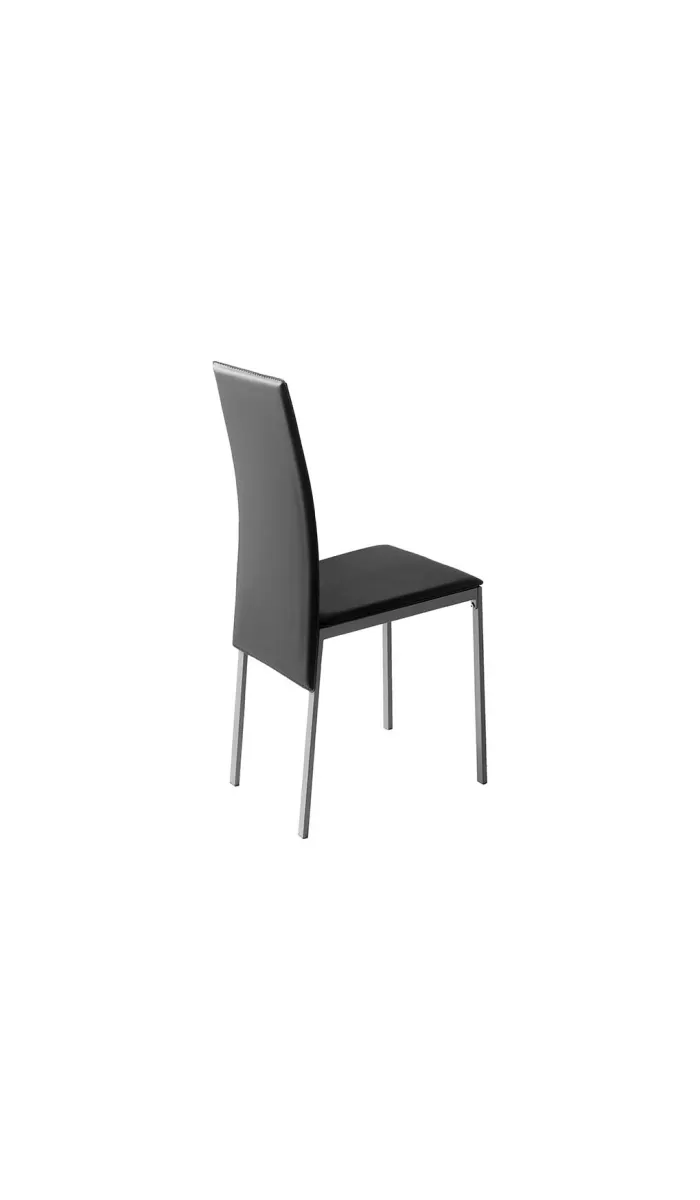 Conjunto cocina mesa y 4 sillas Amelia negro
